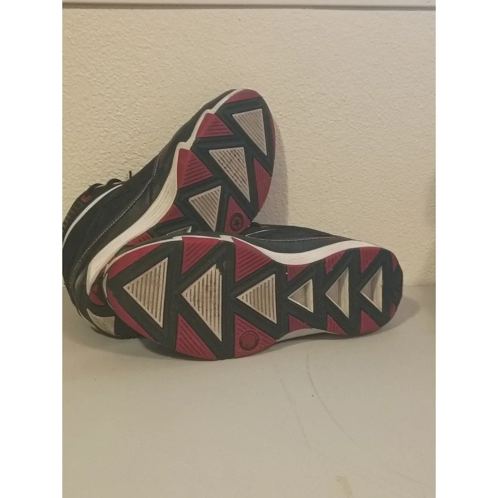 Converse Wade 4 Mens Basketball Shoes Black Red‎ White 101774 Mid Top Sneakers - Picture 6 of 8